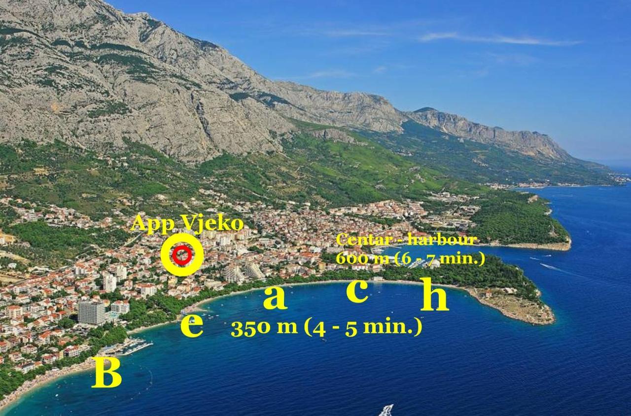 Apartments Vjeko Makarska Luaran gambar